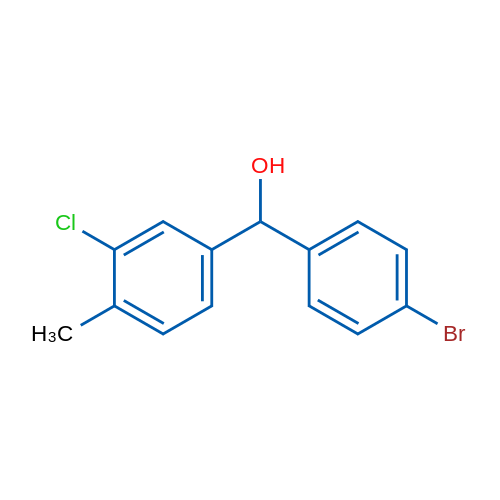 (4-Bromophenyl)(3-chloro-4-methylphenyl)methanol 1g