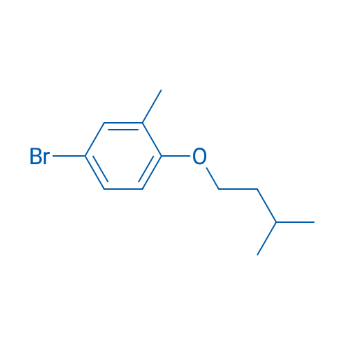 4-Bromo-1-(isopentyloxy)-2-methylbenzene 1g