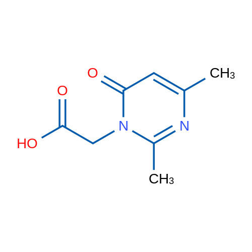 2-(2,4-Dimethyl-6-oxopyrimidin-1(6H)-yl)acetic acid 1g