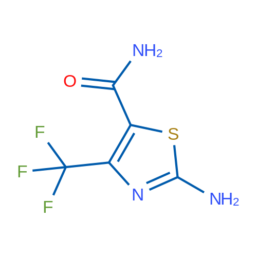 2-Amino-4-(trifluoromethyl)thiazole-5-carboxamide 1g