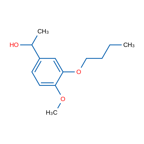 1-(3-Butoxy-4-methoxyphenyl)ethanol 1g