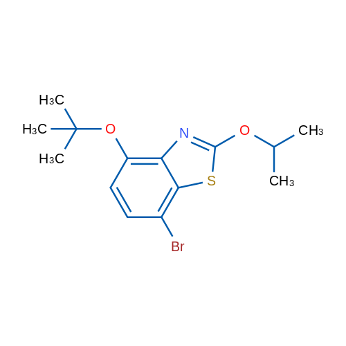 7-Bromo-4-(tert-butoxy)-2-isopropoxybenzo[d]thiazole 1g