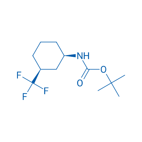 tert-butyl N-[(1R,3S)-rel-3-(trifluoromethyl)cyclohexyl]carbamate 250mg