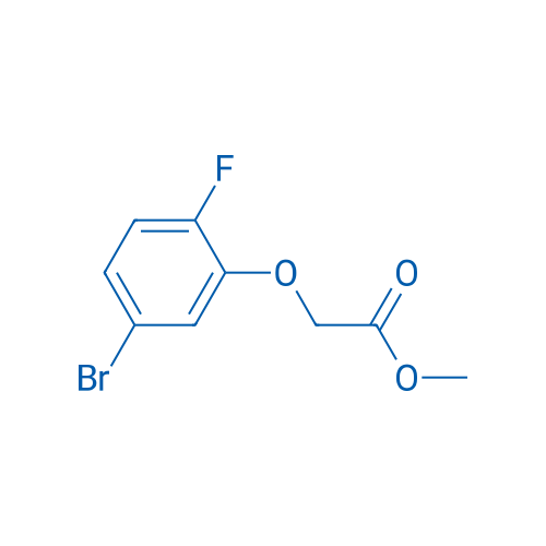 Methyl 2-(5-bromo-2-fluorophenoxy)acetate 1g