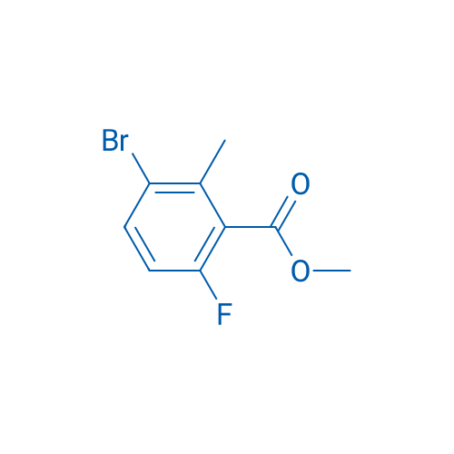 Methyl 3-bromo-6-fluoro-2-methylbenzoate 100mg