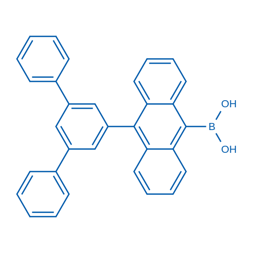 (10-([1,1':3',1''-Terphenyl]-5'-yl)anthracen-9-yl)boronic acid 1g