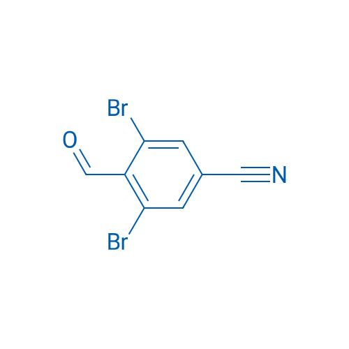 3,5-Dibromo-4-formylbenzonitrile 1g