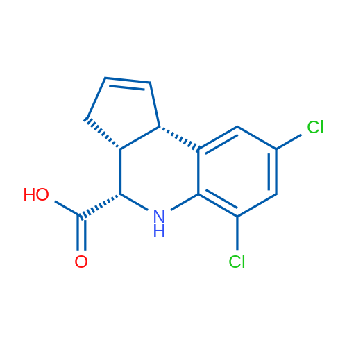 (3AR,4s,9bs)-6,8-dichloro-3a,4,5,9b-tetrahydro-3h-cyclopenta[c]quinoline-4-carboxylic acid 1g