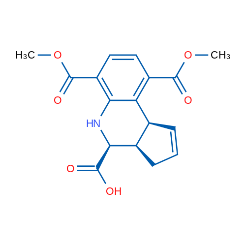 (3AR,4s,9bs)-6,9-bis(methoxycarbonyl)-3a,4,5,9b-tetrahydro-3h-cyclopenta[c]quinoline-4-carboxylic acid 1g