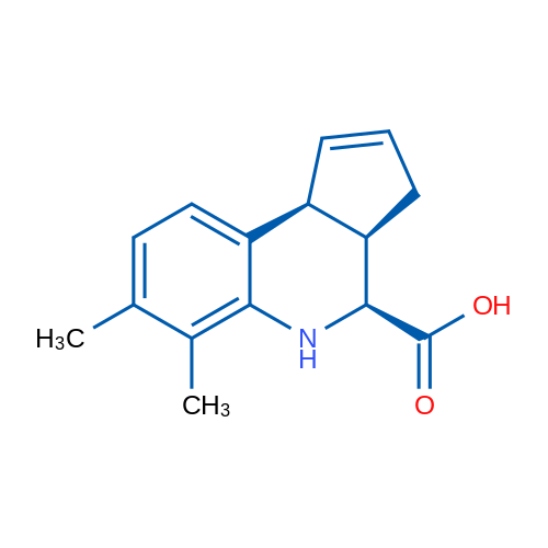 (3AR,4s,9bs)-6,7-dimethyl-3a,4,5,9b-tetrahydro-3h-cyclopenta[c]quinoline-4-carboxylic acid 1g