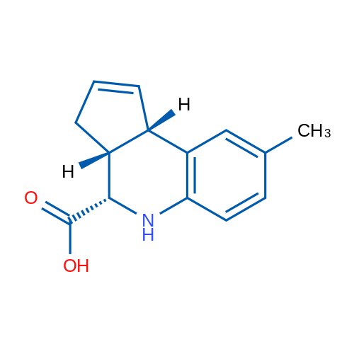 (3aR,4S,9bS)-8-Methyl-3a,4,5,9b-tetrahydro-3H-cyclopenta[c]quinoline-4-carboxylic acid 1g