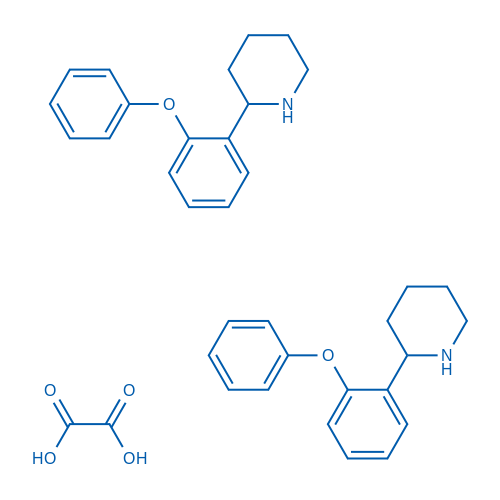 2-(2-PHenoxyphenyl)piperidine oxalate (2:1) 1g
