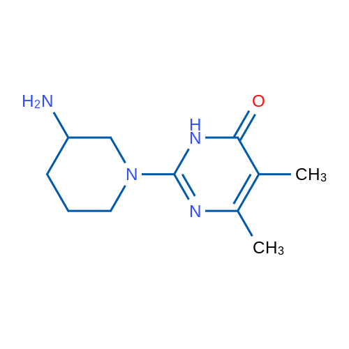 2-(3-Aminopiperidin-1-yl)-5,6-dimethylpyrimidin-4(3H)-one 1g