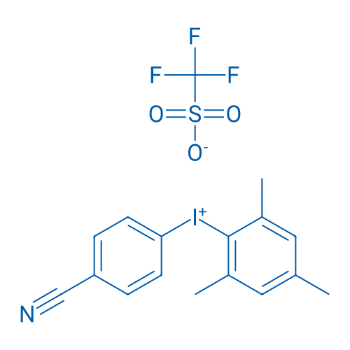 (4-Cyanophenyl)(mesityl)iodonium trifluoromethanesulfonate 1g
