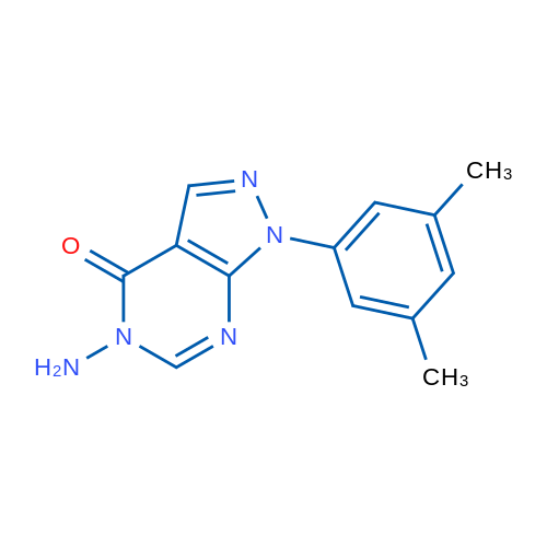 5-Amino-1-(3,5-dimethylphenyl)-1H-pyrazolo[3,4-d]pyrimidin-4(5H)-one 1g