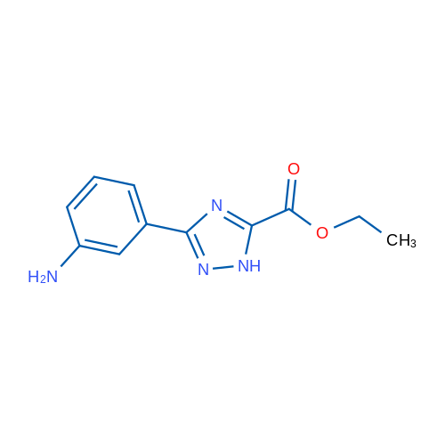 Ethyl 3-(3-aminophenyl)-1H-1,2,4-triazole-5-carboxylate 1g