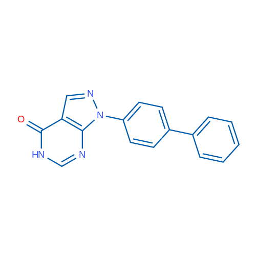 1-([1,1'-Biphenyl]-4-yl)-1H-pyrazolo[3,4-d]pyrimidin-4(5H)-one 1g