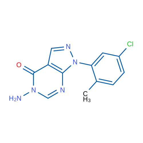 5-Amino-1-(5-chloro-2-methylphenyl)-1H-pyrazolo[3,4-d]pyrimidin-4(5H)-one 1g