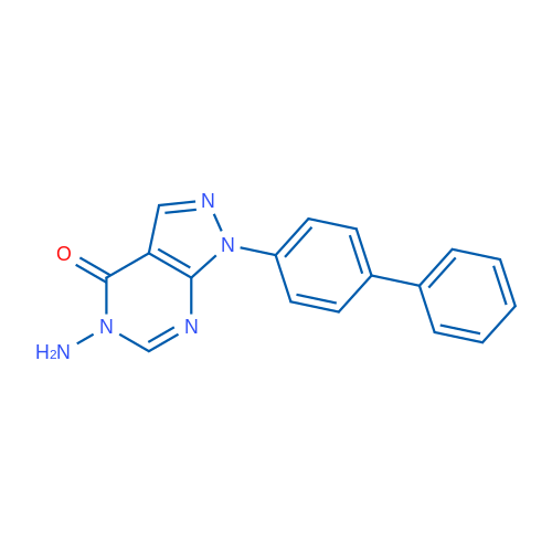 1-([1,1'-Biphenyl]-4-yl)-5-amino-1H-pyrazolo[3,4-d]pyrimidin-4(5H)-one 1g