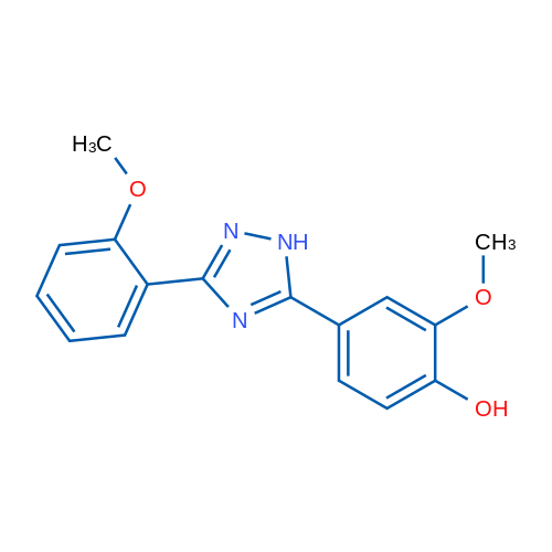 2-Methoxy-4-(3-(2-methoxyphenyl)-1H-1,2,4-triazol-5-yl)phenol 1g