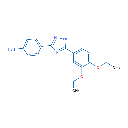 4-(5-(3,4-Diethoxyphenyl)-1H-1,2,4-triazol-3-yl)aniline 1g