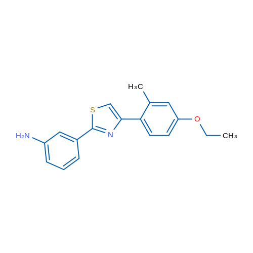 3-(4-(4-Ethoxy-2-methylphenyl)thiazol-2-yl)aniline 5g