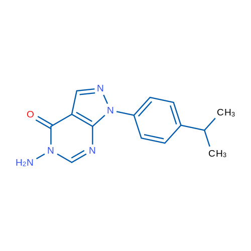 5-Amino-1-(4-isopropylphenyl)-1H-pyrazolo[3,4-d]pyrimidin-4(5H)-one 1g
