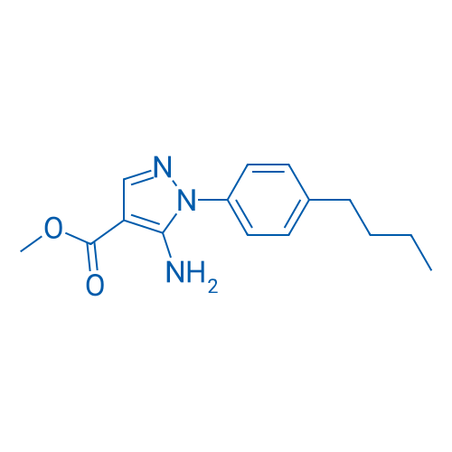 Methyl 5-amino-1-(4-butylphenyl)-1H-pyrazole-4-carboxylate 1g