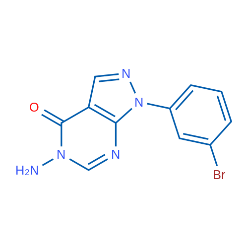 5-Amino-1-(3-bromophenyl)-1H-pyrazolo[3,4-d]pyrimidin-4(5H)-one 1g