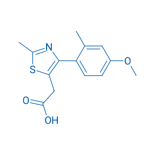 2-(4-(4-Methoxy-2-methylphenyl)-2-methylthiazol-5-yl)acetic acid 1g