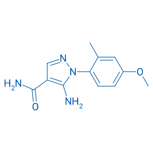 5-Amino-1-(4-methoxy-2-methylphenyl)-1H-pyrazole-4-carboxamide 1g