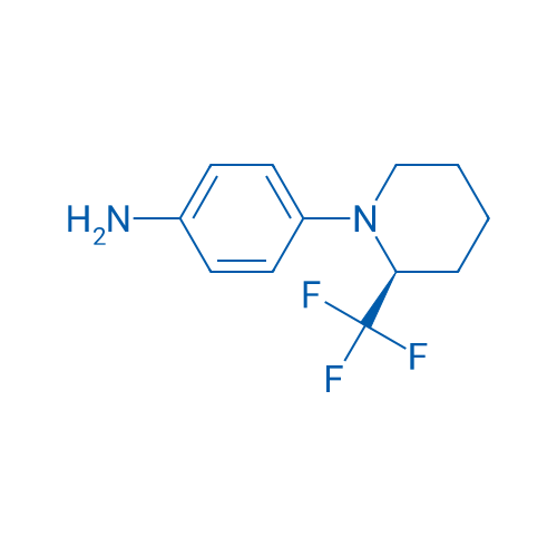 (S)-4-(2-Trifluoromethyl-piperidin-1-yl)-aniline 1g