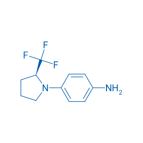 (S)-4-[2-(Trifluoromethyl)pyrrolidin-1-yl]aniline 1g