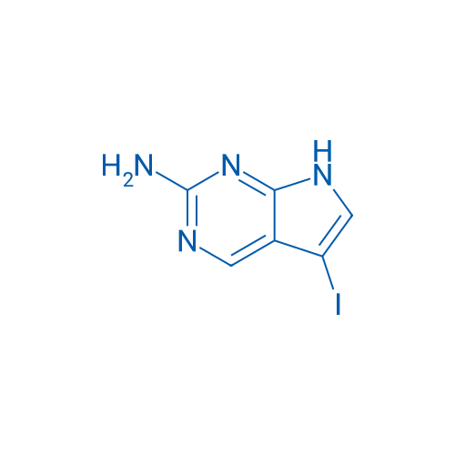 5-Iodo-7H-pyrrolo[2,3-d]pyrimidin-2-amine 1g