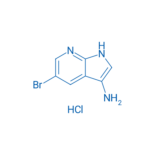 5-Bromo-1H-pyrrolo[2,3-b]pyridin-3-amine hydrochloride 100mg