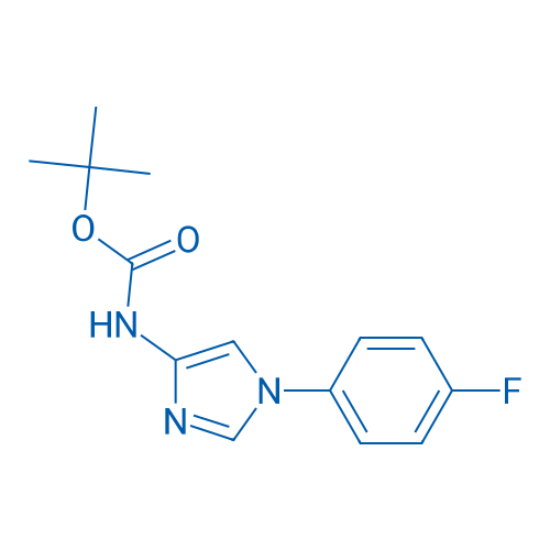tert-Butyl (1-(4-fluorophenyl)-1H-imidazol-4-yl)carbamate 1g