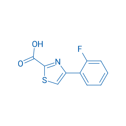 4-(2-Fluorophenyl)thiazole-2-carboxylic acid 250mg