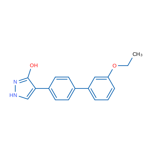 4-(3'-Ethoxy-[1,1'-biphenyl]-4-yl)-1H-pyrazol-3-ol 1g