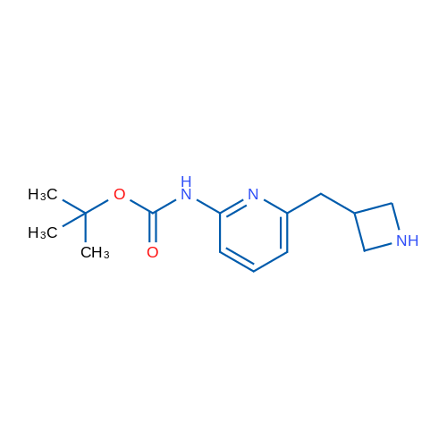 tert-Butyl (6-(azetidin-3-ylmethyl)pyridin-2-yl)carbamate 1g