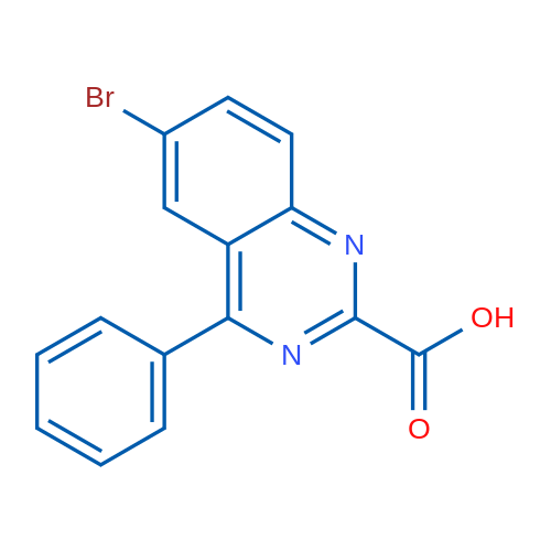 6-Bromo-4-phenylquinazoline-2-carboxylic acid 1g