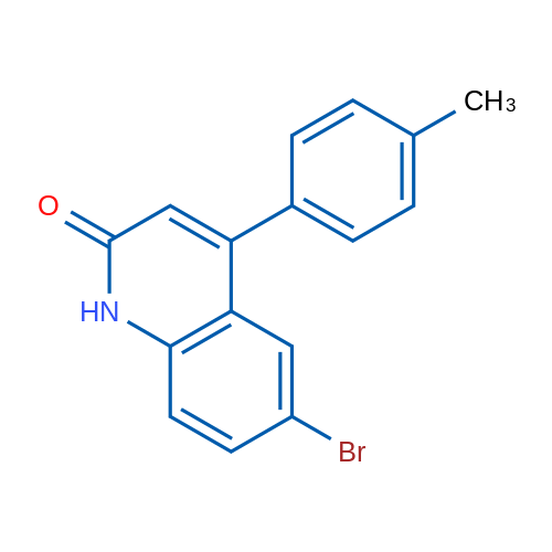 6-Bromo-4-(p-tolyl)quinolin-2(1H)-one 1g
