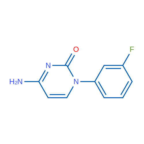 4-Amino-1-(3-fluorophenyl)pyrimidin-2(1H)-one 1g