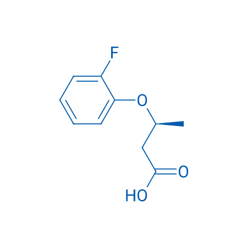 (S)-3-(2-Fluorophenoxy)butanoic acid 250mg