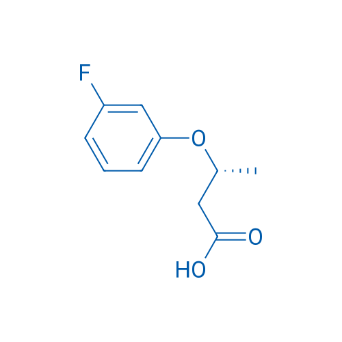 (R)-3-(3-Fluorophenoxy)butanoic acid 100mg
