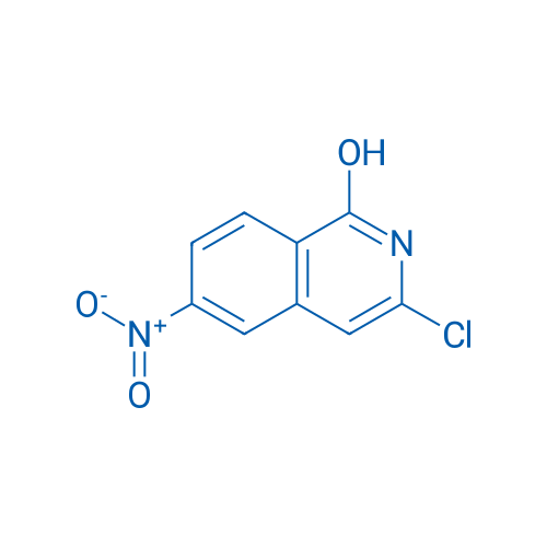 3-Chloro-6-nitroisoquinolin-1-ol 250mg