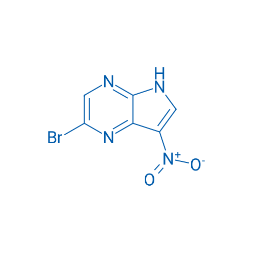 2-Bromo-7-nitro-5H-pyrrolo[2,3-b]pyrazine 100mg