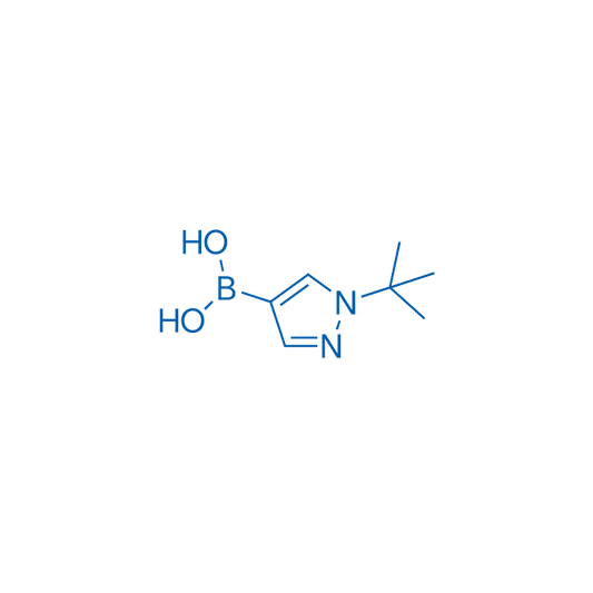 (1-(tert-Butyl)-1H-pyrazol-4-yl)boronic acid 100mg