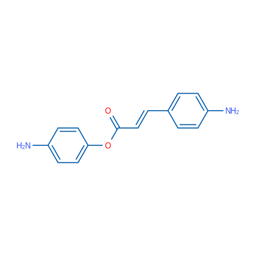 (E)-4-Aminophenyl 3-(4-aminophenyl)acrylate 1g