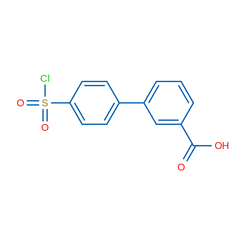 4'-(Chlorosulfonyl)-[1,1'-biphenyl]-3-carboxylic acid 1g