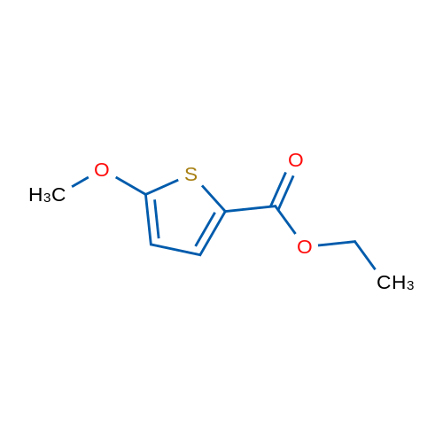 Ethyl 5-Methoxy-2-thiophenecarboxylate 250mg